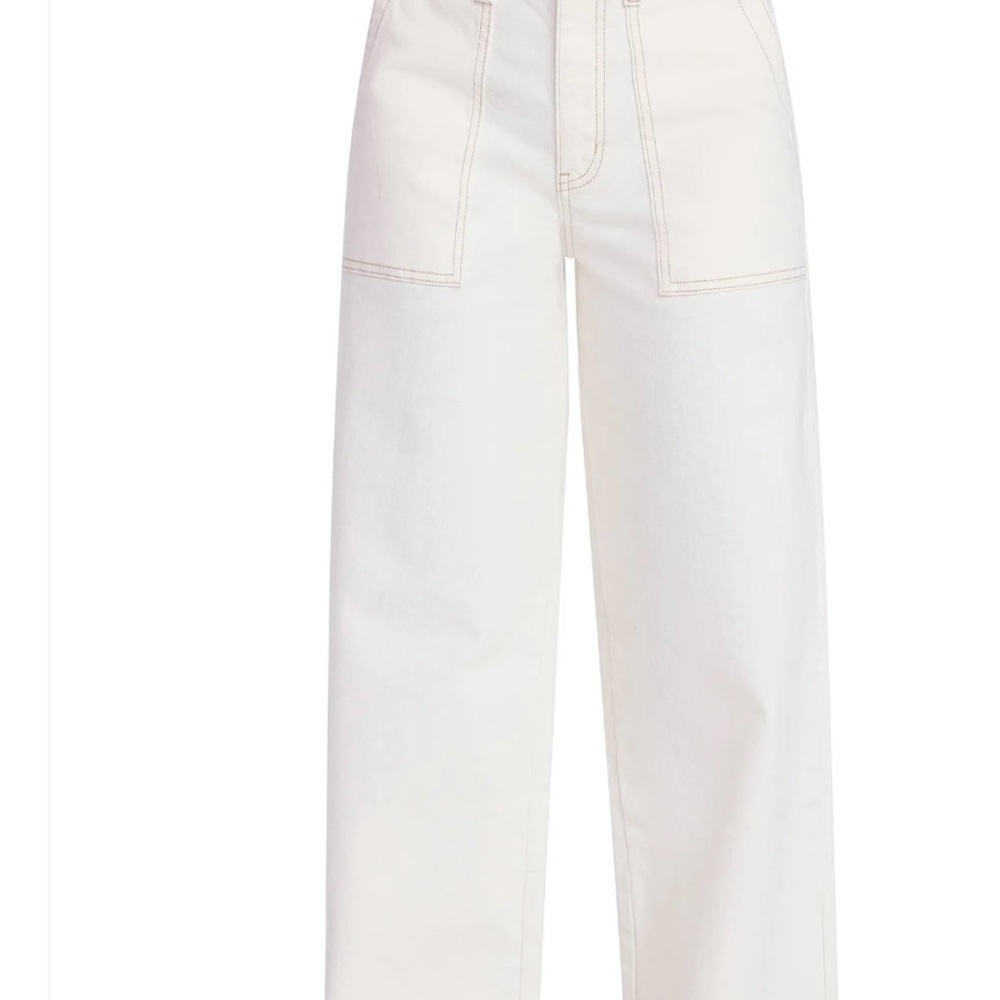 Time and Tru Women's Wide Leg Utility Trousers